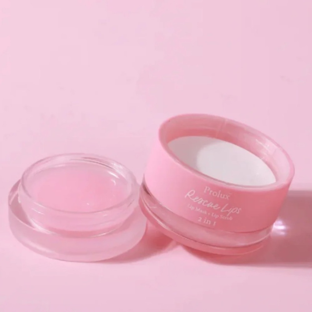 2 RESCUE LIPS : LIP MASK + LIP SCRUB 2 IN 1
